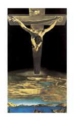 Christ of St  John of the Cross ,1951 ... (Click to enlarge)